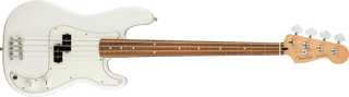 Bajo Electrico Fender Player Precision Bass®, diapasón de Pau Ferro, blanco polar 0149803515 - The Music Site