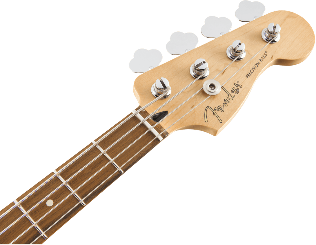 Bajo Electrico Fender Player Precision Bass®, diapasón de Pau Ferro, blanco polar 0149803515 - The Music Site