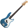 Bajo Electrico Fender Precision Bass® estándar, diapasón de palisandro, azul Lake Placid 0146100502 - The Music Site