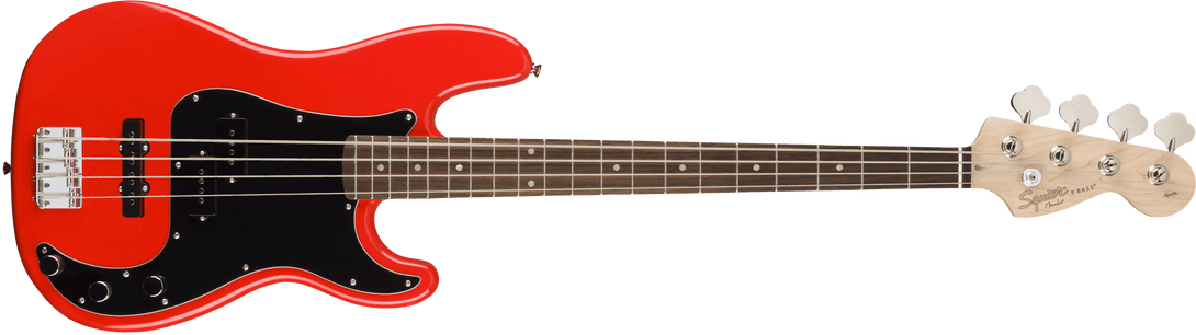 Bajo Electrico Fender Squier Affinity Series™ Precision Bass® PJ, diapasón de laurel, rojo carrera 0370500570 - The Music Site