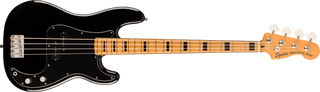 Bajo Electrico Fender Squier Classic Vibe '70s Precision Bass®, diapasón de arce, negro 0374520506 - The Music Site