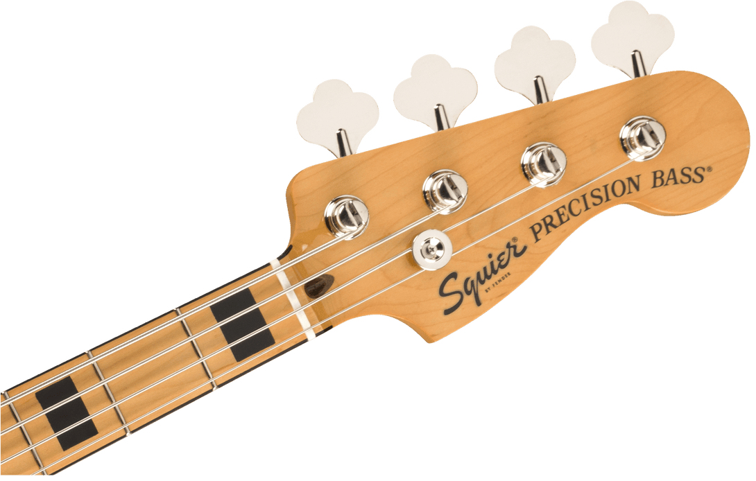 Bajo Electrico Fender Squier Classic Vibe '70s Precision Bass®, diapasón de arce, negro 0374520506 - The Music Site