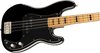 Bajo Electrico Fender Squier Classic Vibe '70s Precision Bass®, diapasón de arce, negro 0374520506 - The Music Site