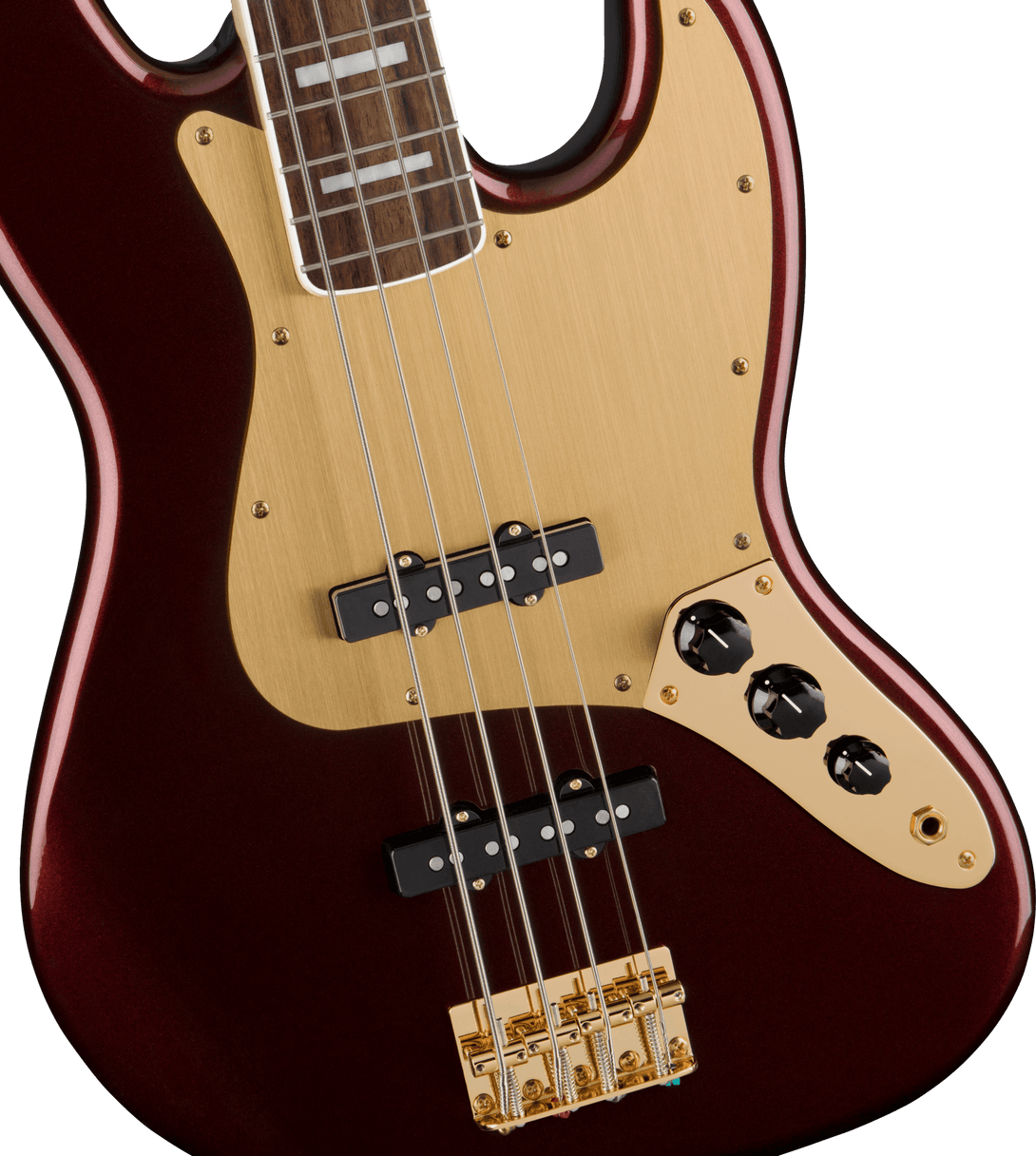 Bajo Electrico Fender Squier Jazz Bass Gold Edition 40 aniv 0379440515 - The Music Site