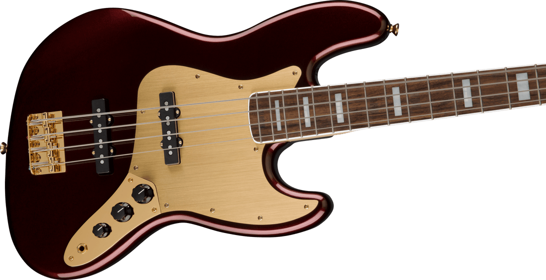 Bajo Electrico Fender Squier Jazz Bass Gold Edition 40 aniv 0379440515 - The Music Site