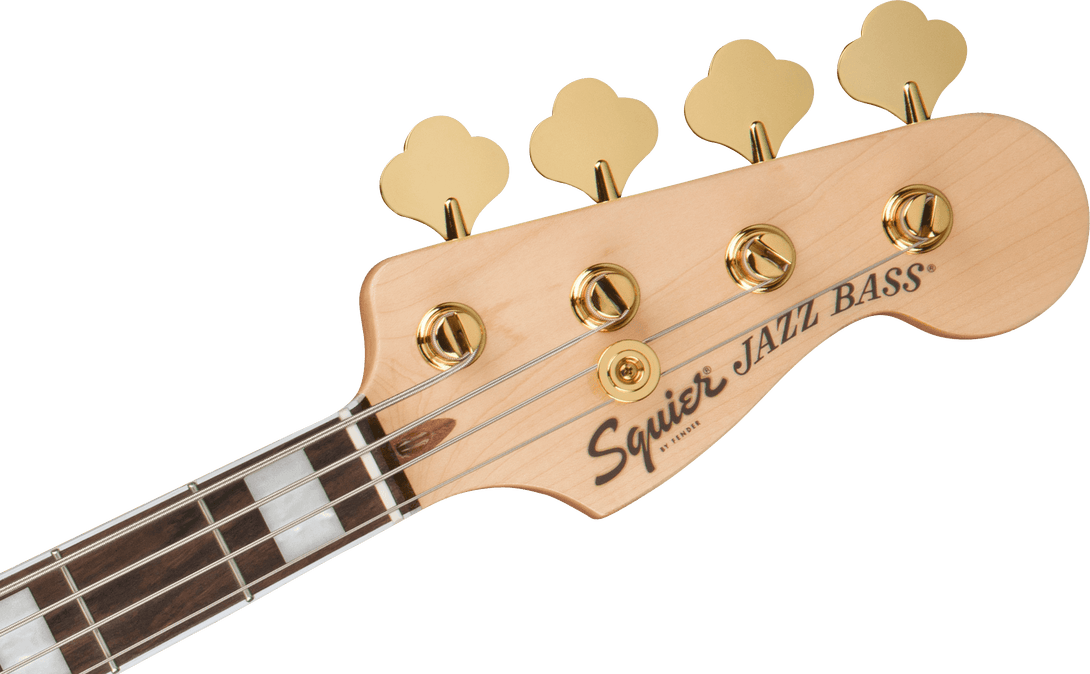 Bajo Electrico Fender Squier Jazz Bass Gold Edition 40 aniv 0379440515 - The Music Site