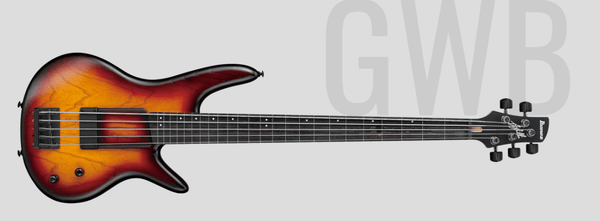 Bajo Electrico Ibanez 5 cuerdas Gwb205 Tequila Sunrise Flat - The Music Site