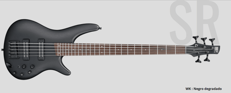 Bajo Electrico Ibanez 5 cuerdas Sr305Eb Weathered Black - The Music Site