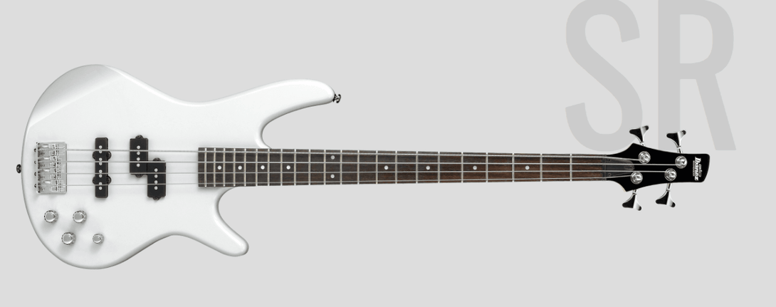 Bajo Electrico Ibanez Gsr200-Pearl White Activo - The Music Site