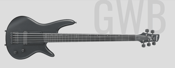 Bajo Electrico Ibanez Gwb35 Black Flat - The Music Site