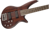 Bajo Electrico Jackson Serie JS Spectra Bass JS3V, diapasón de laurel, teñido de nogal 2919005557 - The Music Site