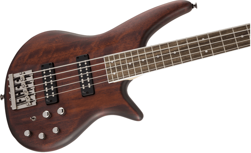 Bajo Electrico Jackson Serie JS Spectra Bass JS3V, diapasón de laurel, teñido de nogal 2919005557 - The Music Site