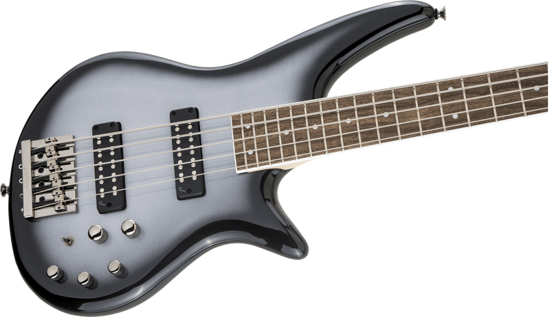 Bajo Electrico Jackson Serie JS Spectra Bass JS3V, Diapasón Laurel, Silverburst2919005521 - The Music Site