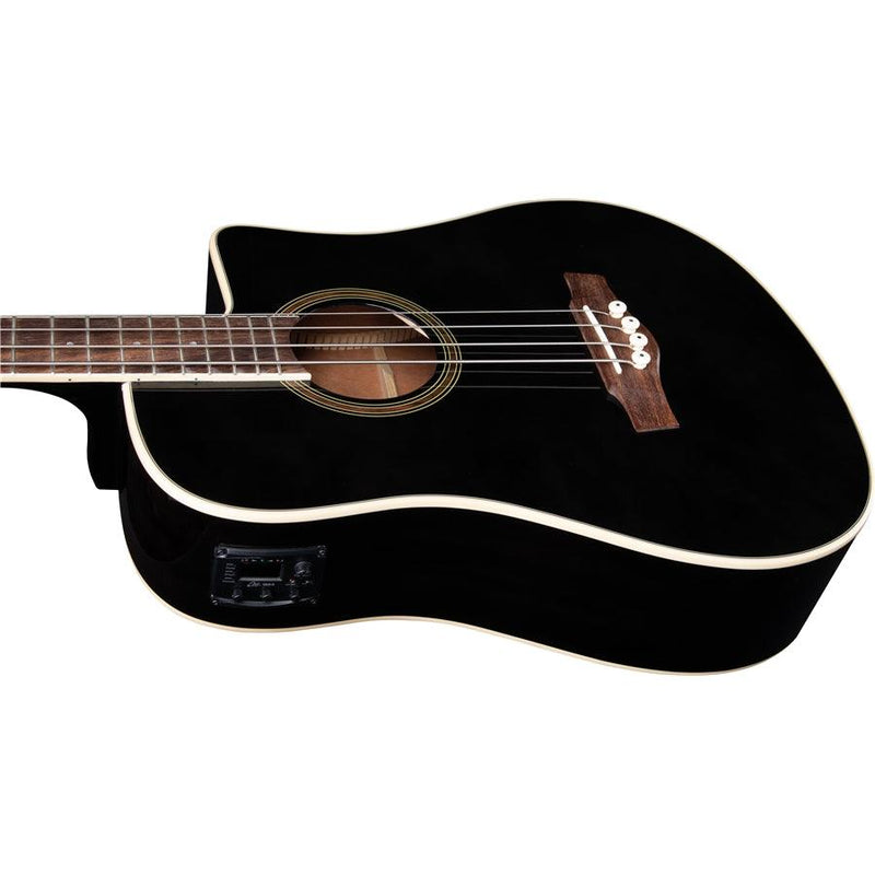 Bajo Electroacustico Eko Nxt B100E Negro 06217332 - The Music Site
