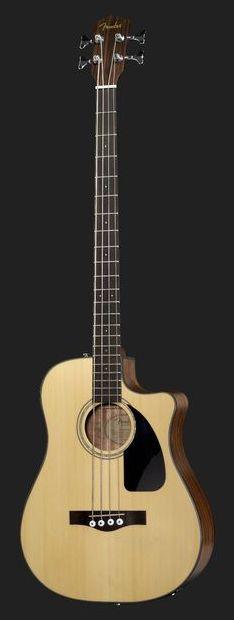 Bajo Electroacustico Fender CB-100CE Bass, Natural 0961560021 - The Music Site
