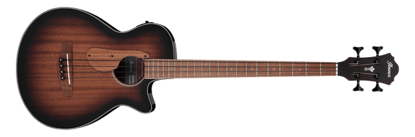 Bajo Electroacustico Ibanez Aegb24E-Mahogany Sunburst High Gloss - The Music Site