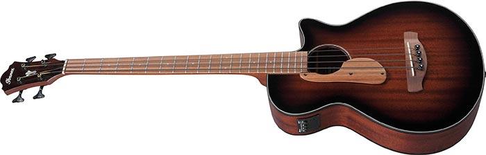 Bajo Electroacustico Ibanez Aegb24E-Mahogany Sunburst High Gloss - The Music Site