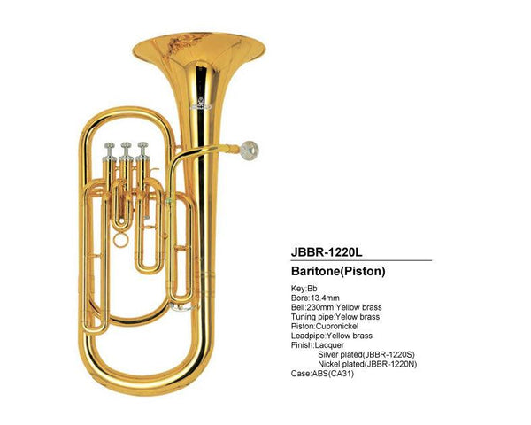 Baritono Jinbao Jbbr-1220L Dorado - The Music Site