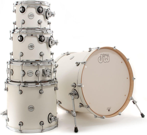 Bateria Dw Ddlg2215Wh Blanca Desing Serie (5 Piezas) - The Music Site