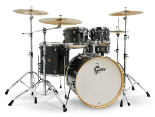Bateria Gretsch Cm1-E825-Bs Negra 5 piezas + Grg3Pack - The Music Site