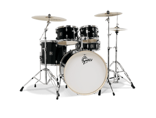 Bateria Gretsch Ge4E825B Negra 5 Piezas - The Music Site