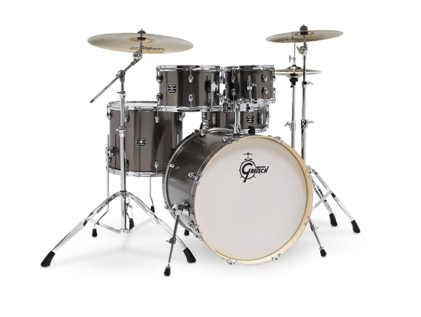 Bateria Gretsch Ge4E825Gs Gris 5 Piezas - The Music Site