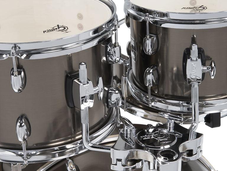 Bateria Gretsch Ge4E825Gs Gris 5 Piezas - The Music Site