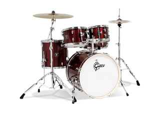 Bateria Gretsch Ge4E825R Roja 5 Piezas - The Music Site