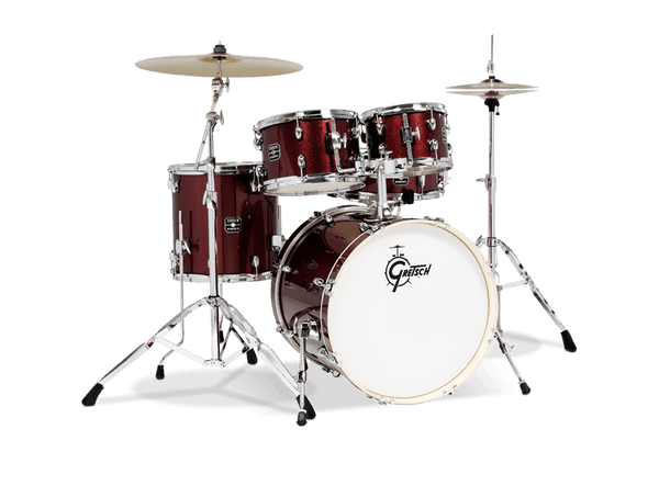 Bateria Gretsch Ge4E825R Roja 5 Piezas - The Music Site