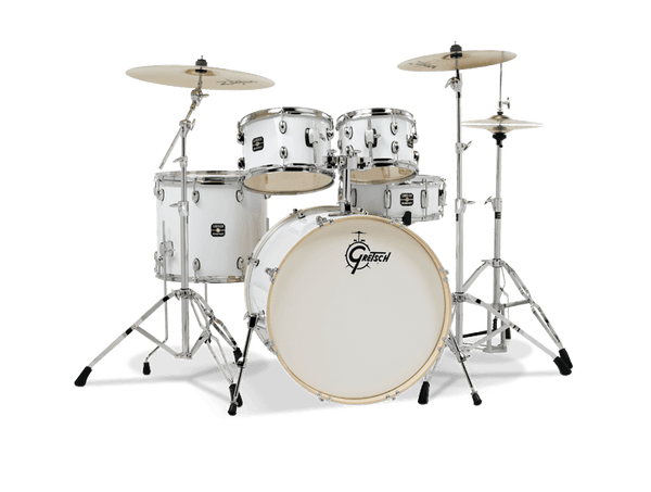 Bateria Gretsch Ge4E825W Blanca 5 Piezas - The Music Site