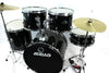 Bateria Jinbao Jbp1601A Atriles Negros Negra - The Music Site
