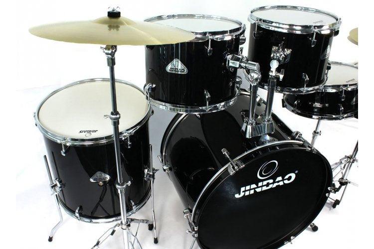 Bateria Jinbao Jbp1601A Atriles Negros Negra - The Music Site
