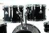 Bateria Jinbao Jbp1601A Atriles Negros Negra - The Music Site