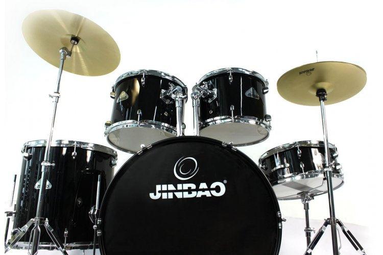 Bateria Jinbao Jbp1601A Atriles Negros Negra - The Music Site