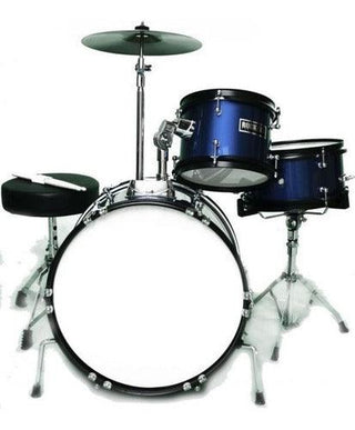 Bateria Jinbao Junior Jbj-1049D 3 Pieza Azul - The Music Site