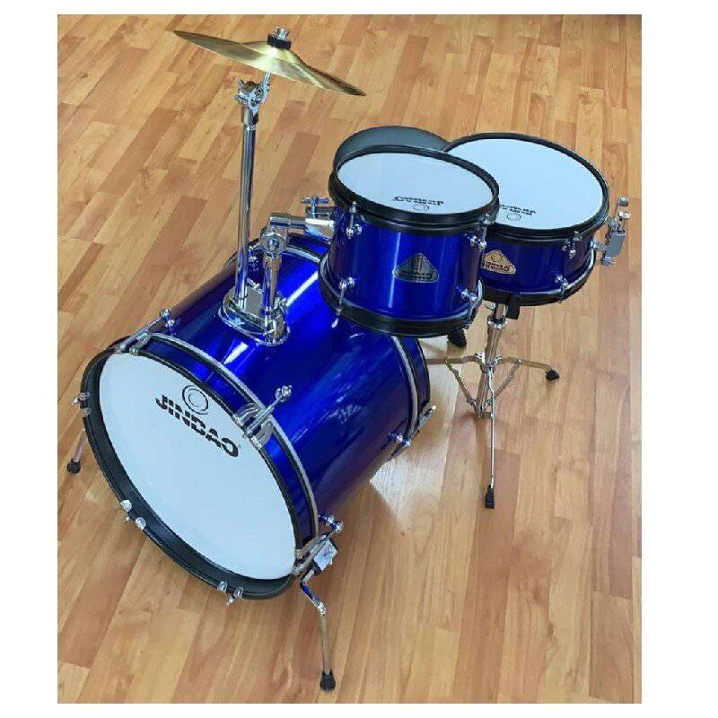 Bateria Jinbao Junior Jbj-1049D 3 Pieza Azul - The Music Site