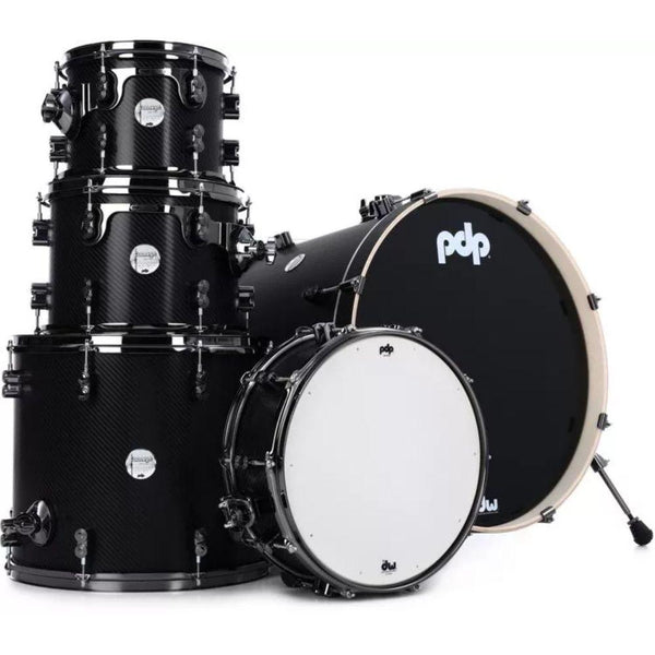 Bateria PDP Pdcm2215Cfb Fibra De Carbono 5 Pcs + Pdbhxwc15 - The Music Site