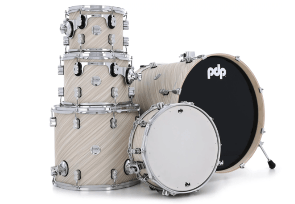 Bateria PDP Pdcm2215Ti Ivory 5 Pcs + Pdbxhw8155 - The Music Site