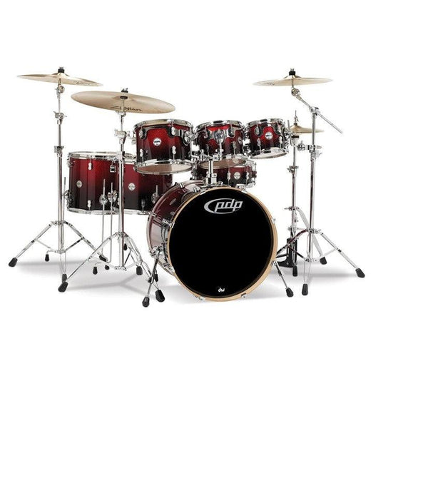 Bateria PDP Pdcm2217Bk Concept Maple 7 Pc + Pdhw815 - The Music Site