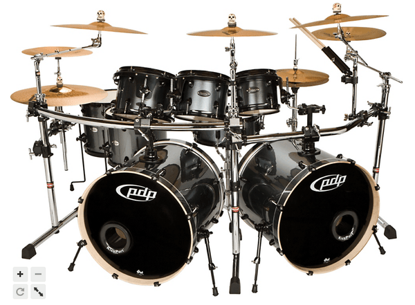 Bateria PDP Pddd2210 Double Drive (8 Piezas) - The Music Site