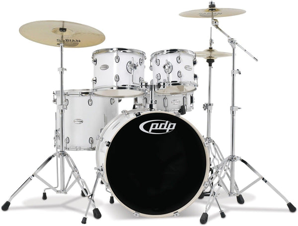 Bateria PDP Pdma2215Wh8 Blanca Metalizado - The Music Site