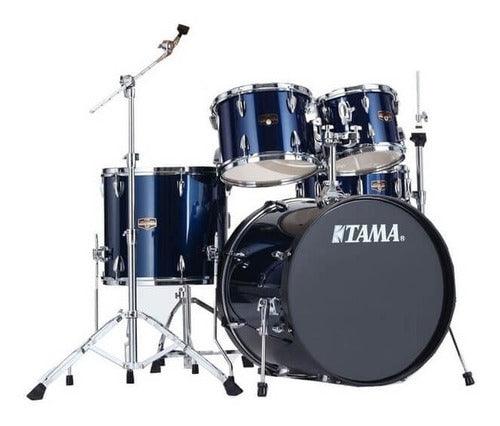Bateria Tama Stagestar Sg52Kh4-Db Azul Oscur+Bases - The Music Site