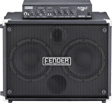 Cabina Fender Rumble™ 2X8, 2X8", 500W Lightweight Bass Speaker Cabinet (28 lbs.) 2247008020 - The Music Site