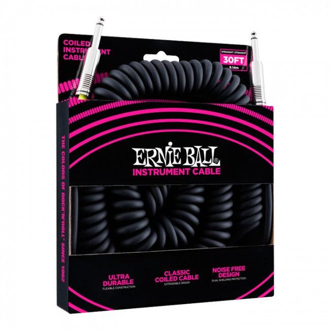 Cable Ernie Ball 30Ft Po6044 Enrrollado - The Music Site