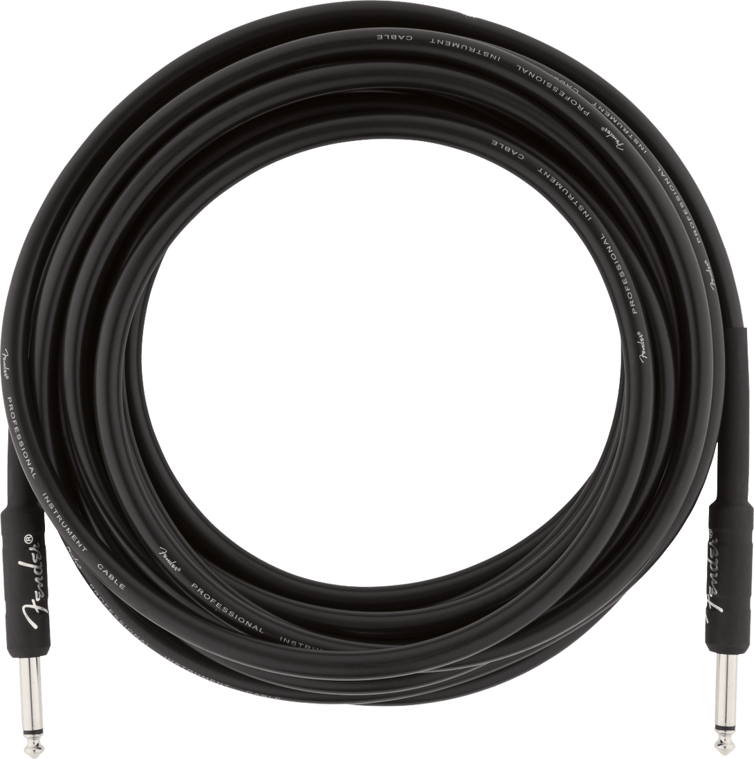 Cable Fender 18.6 Inst Blk 0990820020 - The Music Site