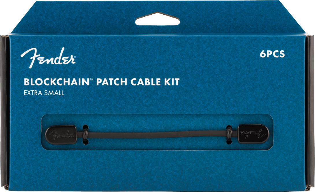 Cable Fender Blockchain X6 0990825102 - The Music Site