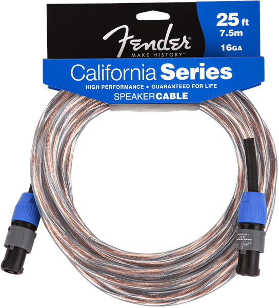 Cable Fender Cabina 16Ga 0992516030 25" - The Music Site