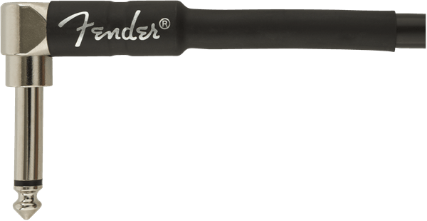 Cable Fender de instrumento serie profesional, recto/ángulo, 18.6', negro 0990820019 - The Music Site