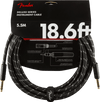 Cable Fender Deluxe 18.6" Twd Blk 0990820080 - The Music Site