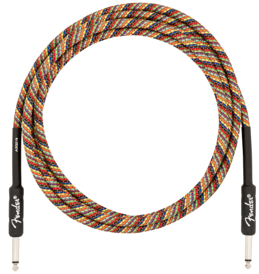 Cable Fender Festival 10Ft 3M Arcoiris 0990910299 - The Music Site